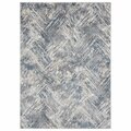 United Weavers Of America Austin Archer Blue Accent Rectangle Rug, 1 ft. 11 in. x 3 ft. 4540 20360 24